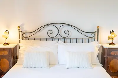 Letto o letti in una camera di Etna, mare e verde