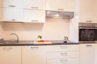 Cucina o angolo cottura di Etna, mare e verde