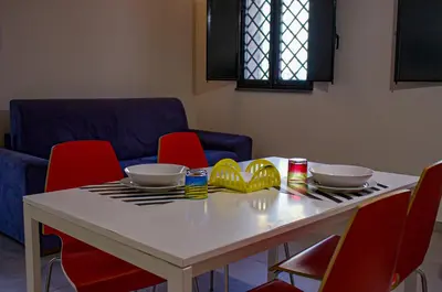 Area soggiorno di Trinacria apartments