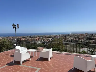 Balcone o terrazza di Villa Leucatia
