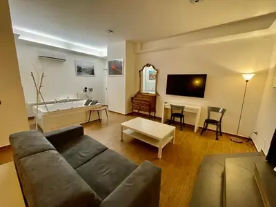 TV o dispositivi per l'intrattenimento presso Villa Leucatia