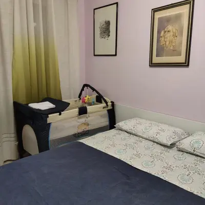 Letto o letti in una camera di La casa di Antonia