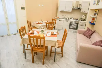 Cucina o angolo cottura di B&B IL BASTIONE