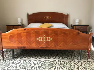 Letto o letti in una camera di Chez Claudia - Relax in Catania city center