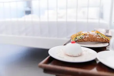 Cibo presso il bed & breakfast o nelle vicinanze