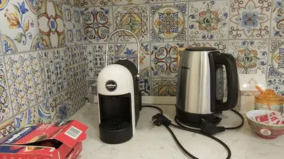 Set per la preparazione di tè e caffè presso i 2 Capitani