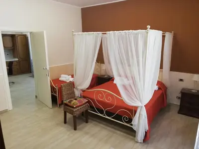 Letto o letti in una camera di Incanto d'Etna