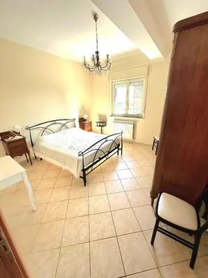Letto o letti in una camera di Villa Adriana alle pendici dell'Etna