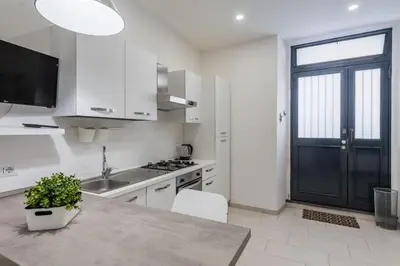 Cucina o angolo cottura di Black and White home