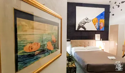 Letto o letti in una camera di MR SQUARE apartment