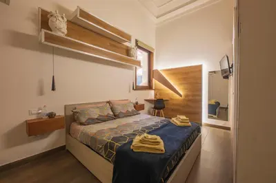 Letto o letti in una camera di Etna Hills