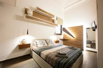 Letto o letti in una camera di Etna Hills