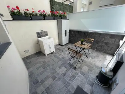 Area soggiorno di Suite Catania Lungomare