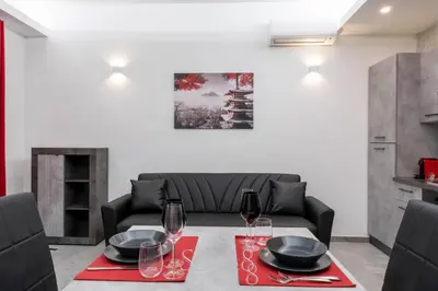 Area soggiorno di Suite88