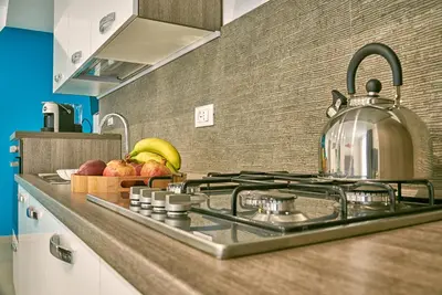 Cucina o angolo cottura di Il Casale di Monacella
