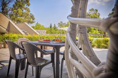 Balcone o terrazza di Il Casale di Monacella