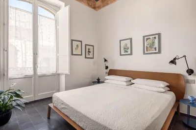 Letto o letti in una camera di Creuza De Ma
