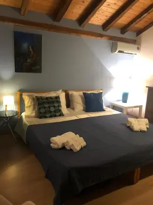 Letto o letti in una camera di Casa D'arte2