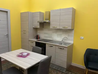 Cucina o angolo cottura di Vecchia Ognina Apartments Catania - free Parking