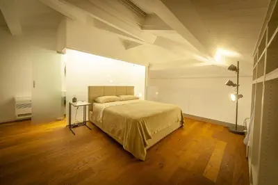 Letto o letti in una camera di Mori Siciliani House