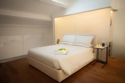 Letto o letti in una camera di Mori Siciliani House