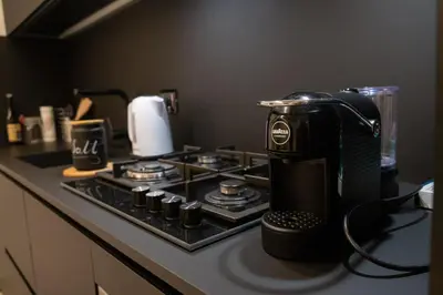 Set per la preparazione di tè e caffè presso Mori Siciliani House