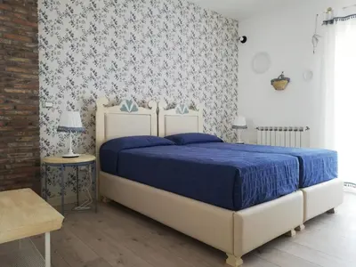 Letto o letti in una camera di Etna Casa del Sole