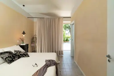Letto o letti in una camera di Suasor