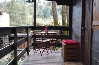Balcone o terrazza di Intry Etna Chalet