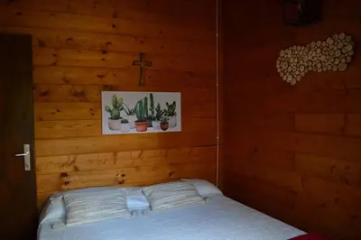 Letto o letti in una camera di Intry Etna Chalet