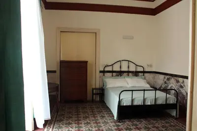 Letto o letti in una camera di Casanuvò