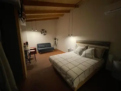 Letto o letti in una camera di Lumia n' Ciuri