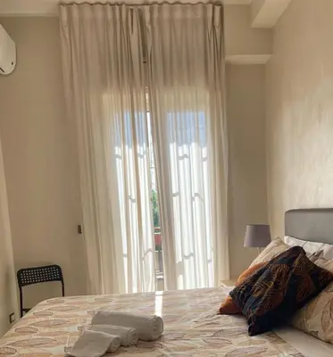Letto o letti in una camera di B&B Fontana