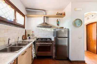 Cucina o angolo cottura di Casa Etnea