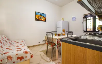 Cucina o angolo cottura di Villa Chrilu'