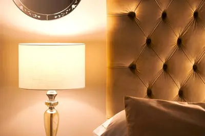 Letto o letti in una camera di B&B Palazzo Cerami