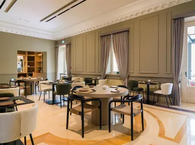 Area soggiorno di UNA Hotels One Catania Wellness & SPA