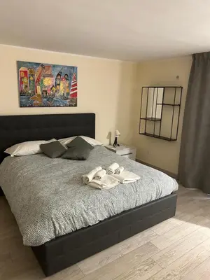 Letto o letti in una camera di Glemmyhouse