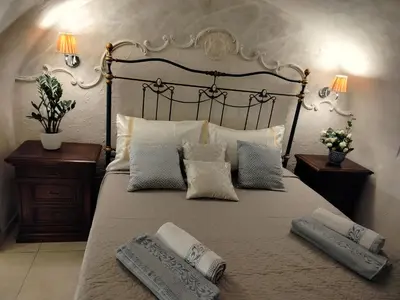 Letto o letti in una camera di Azalea house