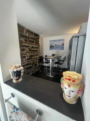 Cucina o angolo cottura di Amuri di casa Scogliera
