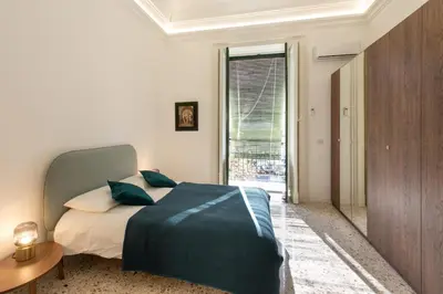Letto o letti in una camera di VITTORIO EMANUELE HOUSE