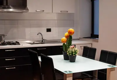Cucina o angolo cottura di Ottomood House Catania