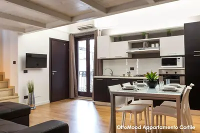 Cucina o angolo cottura di Ottomood House Catania