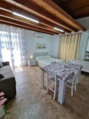 Letto o letti in una camera di Loft San Mauro