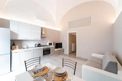Cucina o angolo cottura di [Catania Center] Modern Apartment