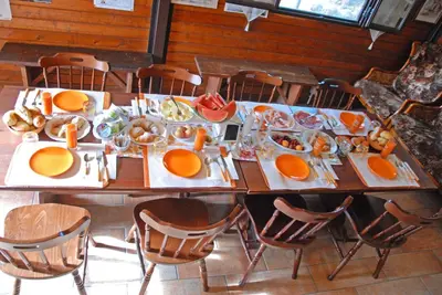 Cibo presso il bed & breakfast o nelle vicinanze