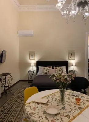 Letto o letti in una camera di Lex Suites