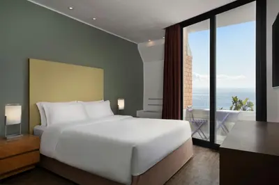 Letto o letti in una camera di Four Points by Sheraton Catania Hotel