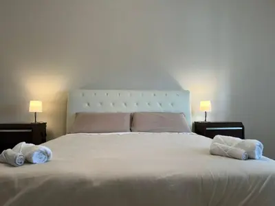 Letto o letti in una camera di Oresa Home