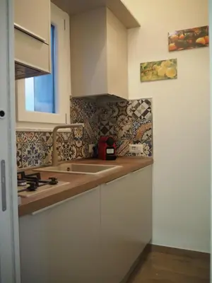 Cucina o angolo cottura di Le Omeriche dimore di Acitrezza